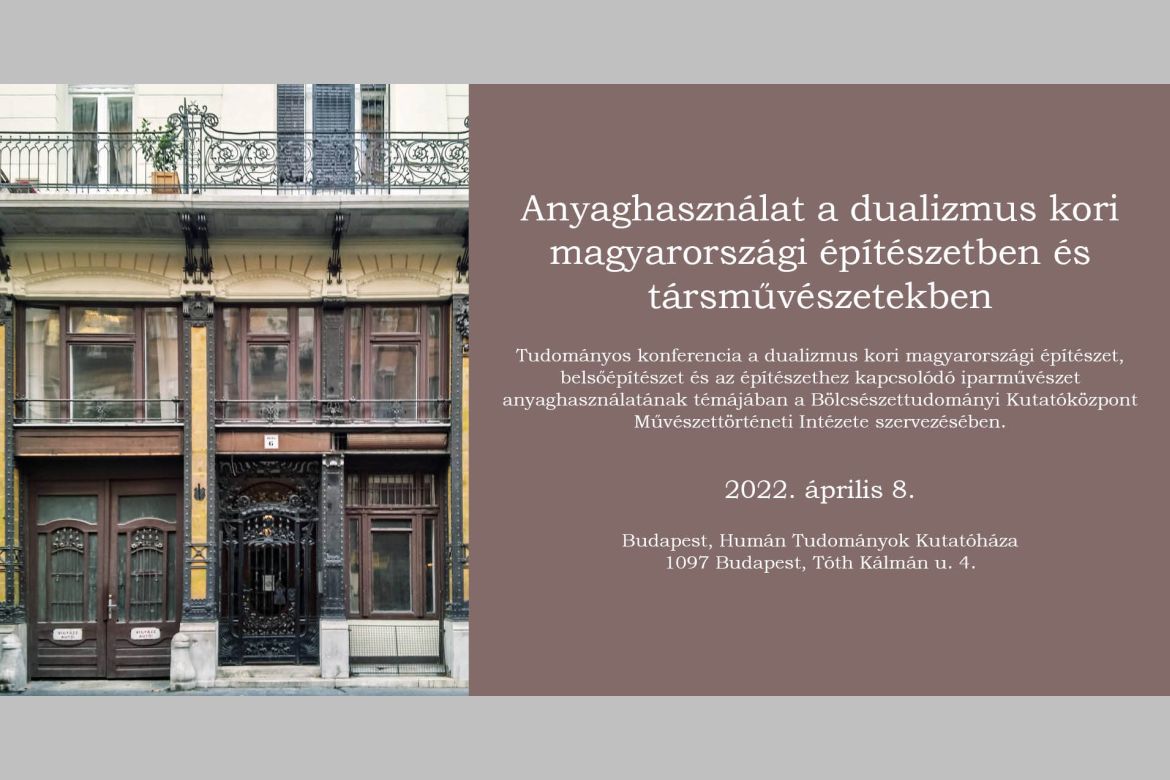 Anyaghasználat a dualizmus kori magyarországi építészetben és társművészetekben
