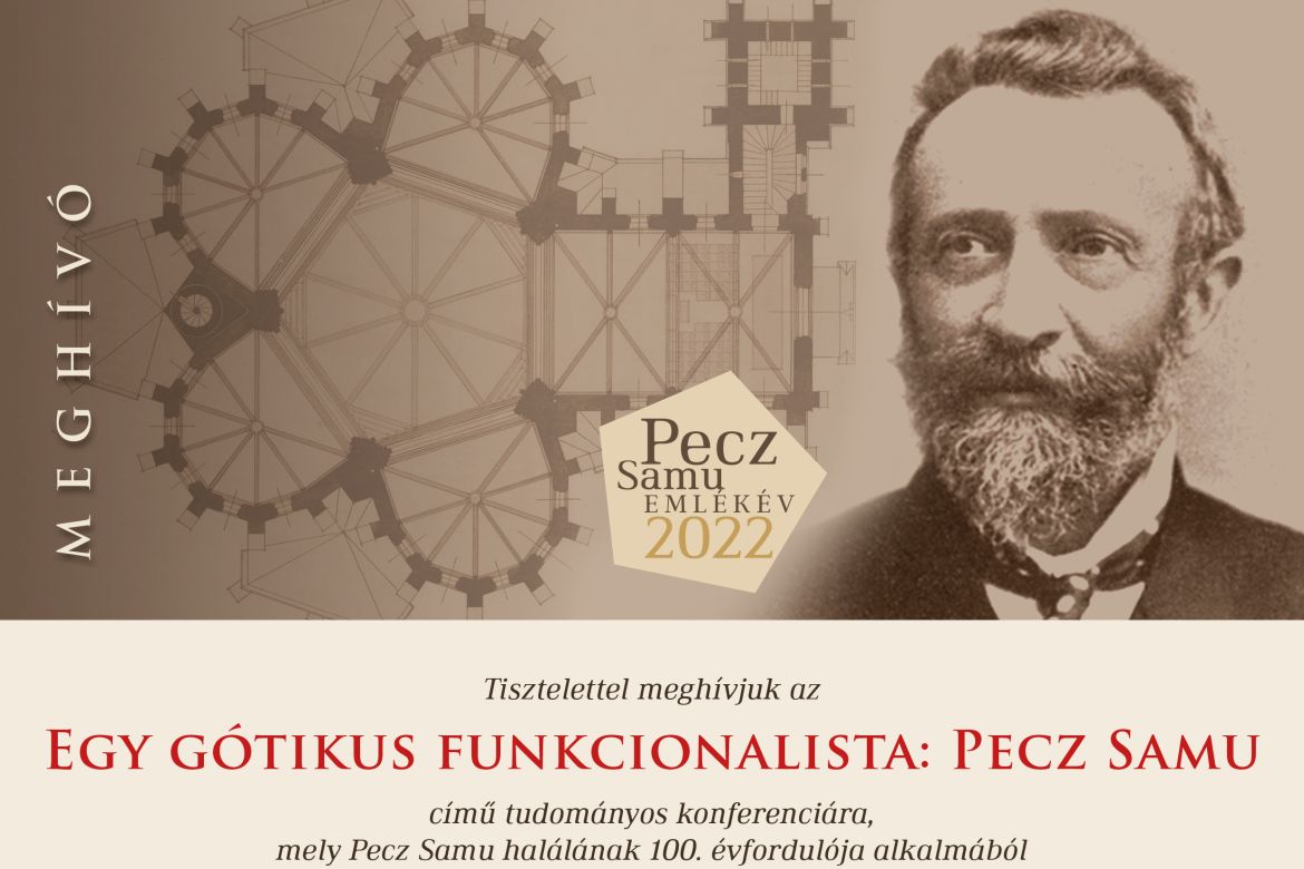 Egy gótikus funkcionalista: Pecz Samu - tudományos konferencia