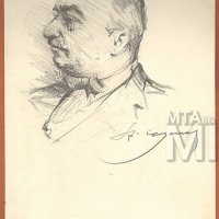 Szentgyörgyvári Gyenes Lajos: Márk Lajos festő portréja