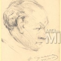 Szentgyörgyvári Gyenes Lajos: Fränkel József műgyűjtő portréja