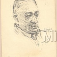Szentgyörgyvári Gyenes Lajos: Somló Arnold műgyűjtő portréja