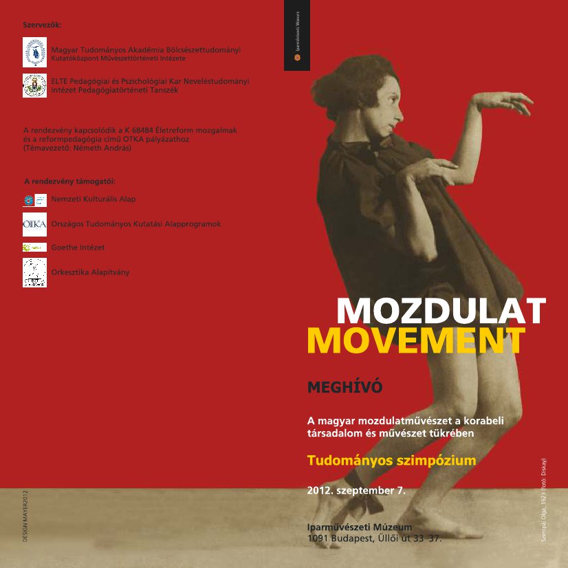 Mozdulat – Szimpózium