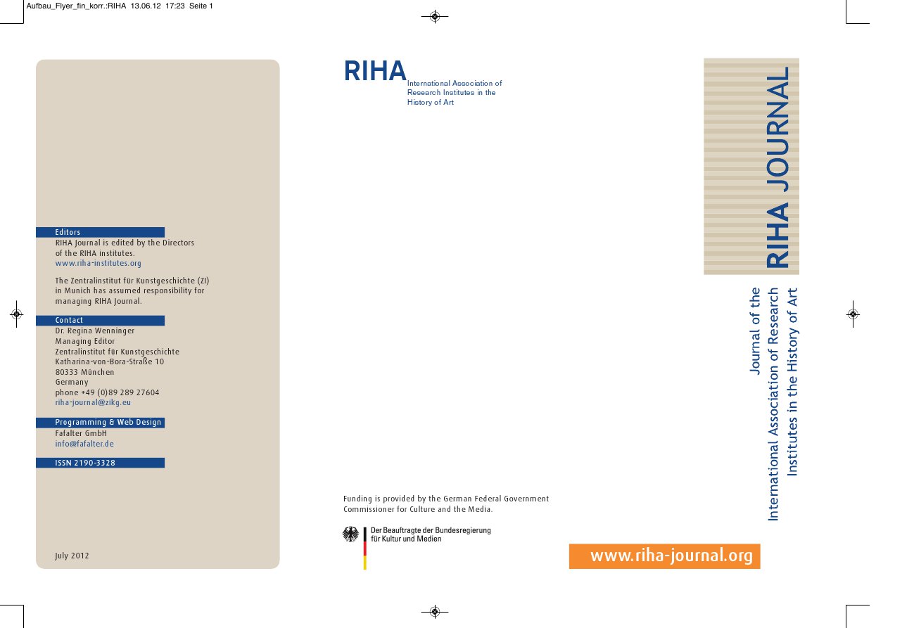 RIHA Journal online